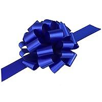 Algopix Similar Product 1 - Large Royal Blue Ribbon Pull Bows  9