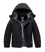 Algopix Similar Product 14 - Wantdo Boys Waterproof Skiing Jacket