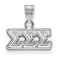 Algopix Similar Product 15 - LogoArt Sterling Silver Sigma Sigma