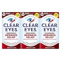 Algopix Similar Product 19 - Clear Eyes Maximum Redness Eye Relief