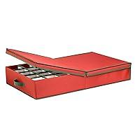 Algopix Similar Product 11 - HoneyCanDo Ornament Storage Box with