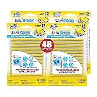 Algopix Similar Product 2 - SANI 360 Sani Sticks Drain Cleaner and