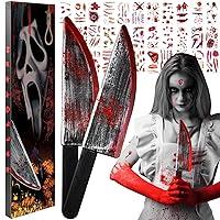 Algopix Similar Product 19 - 2Pcs Fake Chucky Knife with 30pcs