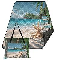 Algopix Similar Product 8 - FRCSDIY Beach Starfish Outdoor Picnic