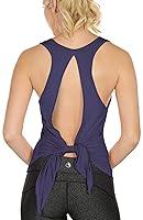 Algopix Similar Product 6 - icyzone Open Back Workout Tops for