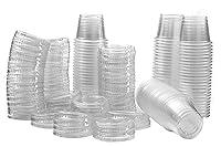 Algopix Similar Product 5 - 1 oz Containers with Lids  Disposable