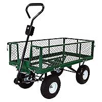 Algopix Similar Product 17 - Sunnydaze Utility Steel Dump Garden