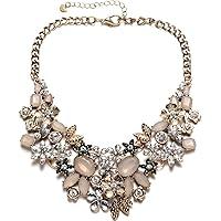 Algopix Similar Product 14 - Fsmiling Antique Gold Statement