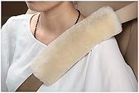 Algopix Similar Product 11 - UM Authentic Sheepskin Car Seat Belt