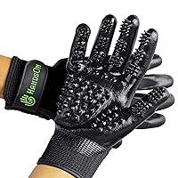 Algopix Similar Product 6 - H Handson Pet Grooming Gloves  Cat