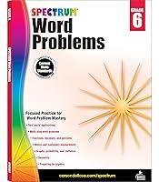 Algopix Similar Product 5 - Spectrum Grade 6 Word Problems Math