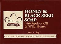 Algopix Similar Product 14 - Nubian Heritage Soap Bar Honey Blk Seed