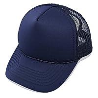 Algopix Similar Product 9 - DALIX Plain Trucker Hat Mesh Cap in