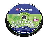 Algopix Similar Product 9 - Verbatim 43480 12x CDRW  10 Pack