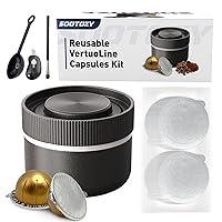 Algopix Similar Product 6 - Reusable Pods Kit for Nespresso Vertuo