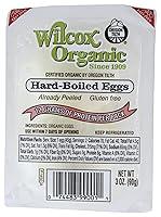 Algopix Similar Product 12 - Wilcox Organic Eggs Hard Cooked 3 Oz