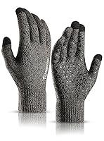 Algopix Similar Product 7 - TRENDOUX Winter Gloves Knit Touch
