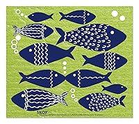 Algopix Similar Product 1 - LINDEN SWEDEN Swish and Go Fish Cloth