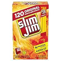 Algopix Similar Product 1 - Slim Jim SnackSized Smoked Meat Stick