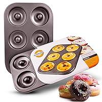Algopix Similar Product 4 - Donut Pan by Dohnuts  Premium 6 Cup