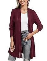 Algopix Similar Product 20 - iClosam Women Cardigans Casual Long