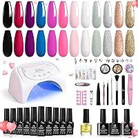 Algopix Similar Product 13 - Beetles Gel Nail Polish Set Red Black