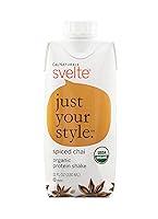 Algopix Similar Product 1 - Svelte Organic Protein Shake Spiced