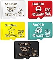 Algopix Similar Product 3 - SanDisk 512GB 1 Pack MicroSD Nintendo