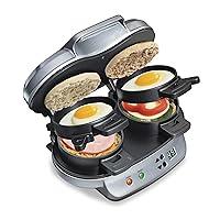 Algopix Similar Product 19 - Hamilton Beach Dual Breakfast Sandwich