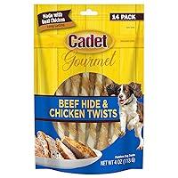 Algopix Similar Product 13 - Cadet Gourmet Beef Hide Twist Chew