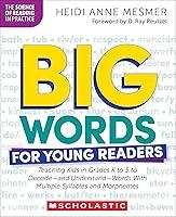 Algopix Similar Product 16 - Big Words for Young Readers Teaching