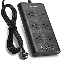 Algopix Similar Product 1 - Power Strip Surge Protector SUPERDANNY