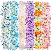 Algopix Similar Product 10 - Syhood Hawaiian Leis Party Silk Leis