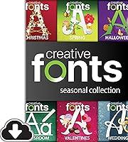 Algopix Similar Product 19 - Creative Fonts Seasonal Collection PC