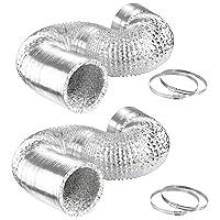 Algopix Similar Product 9 - iPower GLDUCT4X25CX2 2pack 4 Inch 25