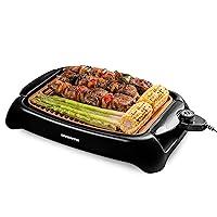 Algopix Similar Product 6 - OVENTE Electric Indoor Grill with 13x10