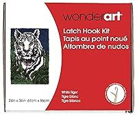 Algopix Similar Product 8 - Wonderart White Tiger Latch Hook Kit