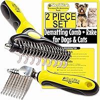 Algopix Similar Product 8 - ShedTitan Dog Dematting Tools  2 PC