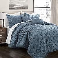 Algopix Similar Product 4 - Lush Decor Ravello Pintuck Comforter