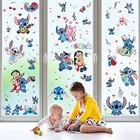 Algopix Similar Product 11 - Humdax 130Pcs Stitch Window Clings