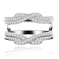 Algopix Similar Product 19 - Uloveido Platinum Plated Infinity Love