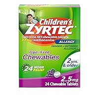 Algopix Similar Product 14 - Zyrtec Childrens DyeFree Chewables