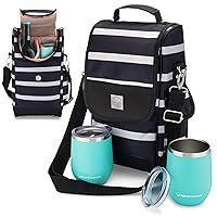 Algopix Similar Product 7 - Savvy Outdoors Insulated Wine Tote Bag