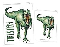 Algopix Similar Product 11 - Dinosaur T Rex Pocket Folder Gift Name