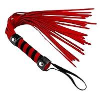 Algopix Similar Product 1 - Frisky Short Suede Flogger, Red