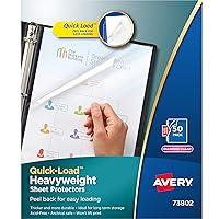 Algopix Similar Product 12 - Avery Diamond Clear Quick Load Sheet