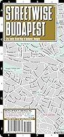 Algopix Similar Product 12 - Streetwise Budapest Map  Laminated