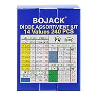 Algopix Similar Product 12 - BOJACK 14 Value 240 pcs Diode