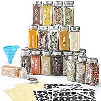 Algopix Similar Product 17 - AOZITA 24 Pcs Glass Spice Jars with