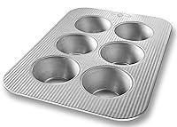Algopix Similar Product 10 - USA Pan Jumbo Texas Muffin Pan 6 Well